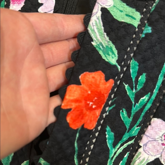Kate Spade Floral Sleeveless Dress with Ruffle Hem - Picture 4 of 9